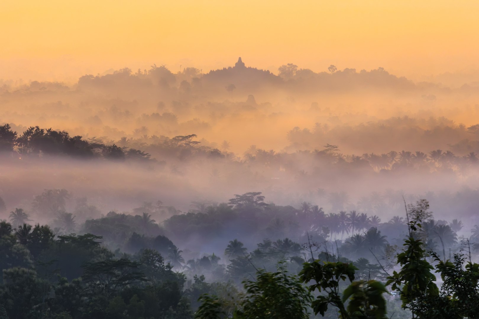 Borobudur Sunrise (Via Punthuk Setumbu Hill) And Prambanan Tour In Yogyakarta